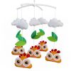 Cute Bed Toy Cartoon Gift Nursery with Baby Crib Mobile, Colorful Decor