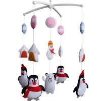 Hanging Baby Toy, Colorful Decor, Baby Crib Mobile [Penguins and Polar Bears]