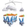 Wind-up Musical Mobile, Baby Gift Creative Hanging Toys [Rabbit and Carrot]