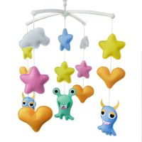 Handmade Crib Mobile, Creative Hanging Toys, Baby Gift [Alien]