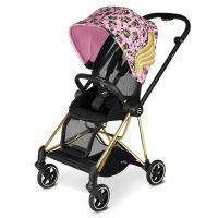 CYBEX Mios Stroller by Jeremy Scott 3-in-1 Travel System - Cherub Pink