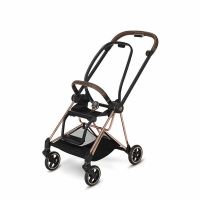 CYBEX Mios 3-in-1 Travel System Frame incl. Seat Hardpart â€“ Rose Gold with Brown Details