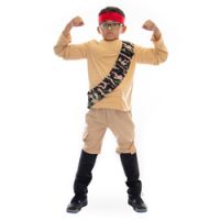 Jungle Fighter Halloween Costume, 3-4