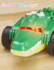 Alligator Truck Toys - 2 Pack Crocodile & Scorpion Cars Toys Vehicles Monster Truck for Boys Girls Ages 3+,Battery Powered Dinosaur Car with Light & S