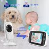 With Night Vision And Temperature Sensor 3.2 Inch Screen Baby Camera Monitor