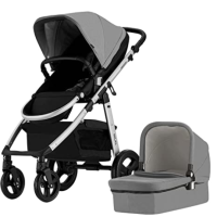 S001  2022 New Multifunctional  baby Stroller (Color: Grey)